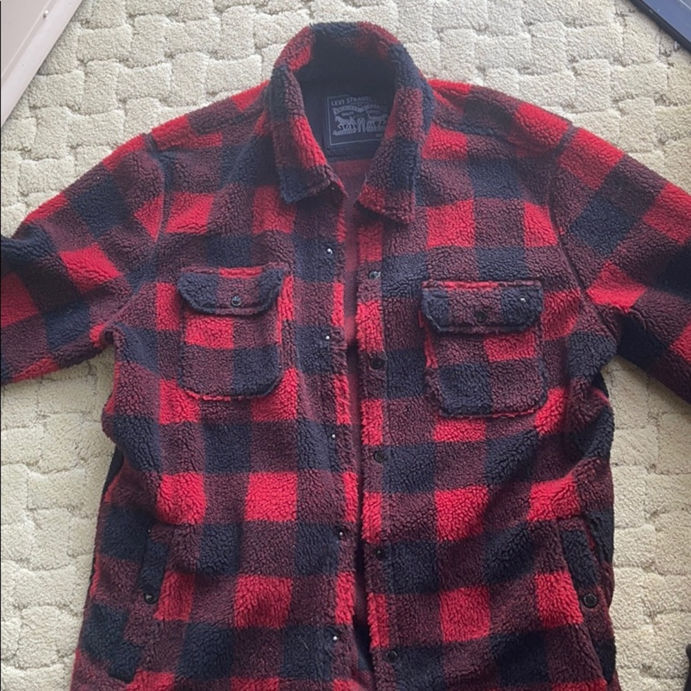 Levi Strauss button down sweater